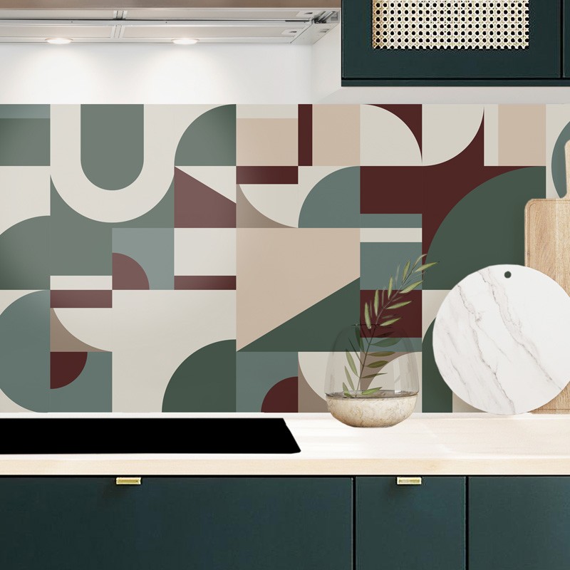 Crédence cuisine Jungle moderne : plaque aluminium composite